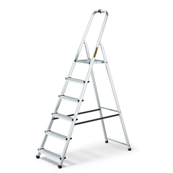 Iris Tools HL-600-6S 6 5+1 lépcsős alumínium állólétra (HL-600-6S)