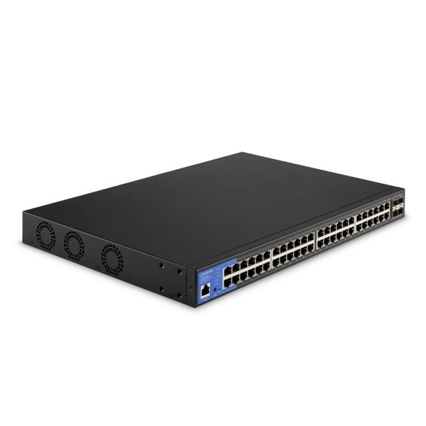 Linksys 48 portos menedzselhető PoE+ switch (LGS352MPC-EU) (LGS352MPC-EU)
