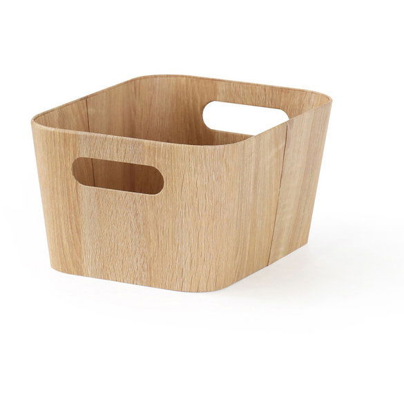 TORO kosár 23 × 30,5 × 15,2 cm, fa szín (268837)