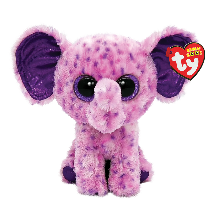Ty Beanie Boo Eve elefánt plüss figura - 15 cm (36386)