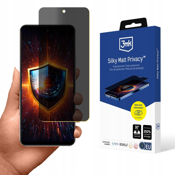 VIVO Y19S - 3MK SILKY MATT OCHRANA SOUKROMÍ