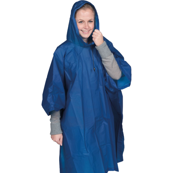 Esőkabát poncho kapucnis 130x100cm 0,075mm disp(12)