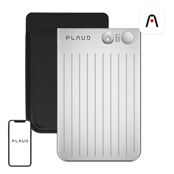 Plaud Note AI Diktafon/Hangrögzítő - Ezüst