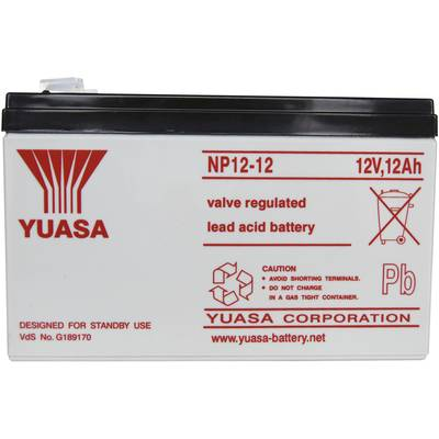 Akumulátor Yuasa 12 V 12 Ah AGM