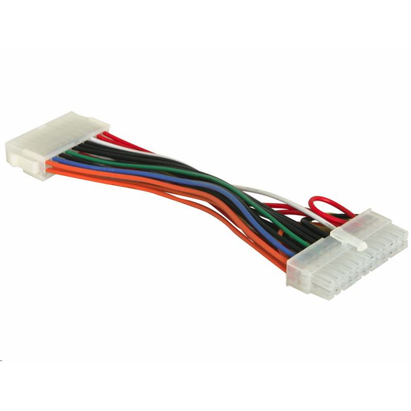Napájecí kabel ATX 24pin samec na 20pin samice 15cm Delock 65603