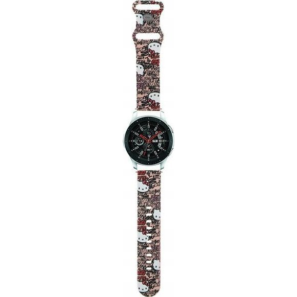 Cumpărare curea universală pentru ceas Hello Kitty 22 mm roz