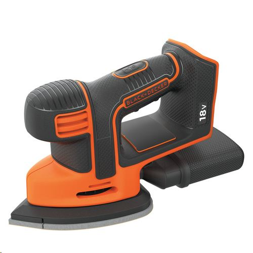 Акумулаторна шлифовъчна машина Black & Decker BDCDS18N-XJ, 18 V, 24.000 осцилации/мин, 135 x 95 мм шлифовъчна плоча