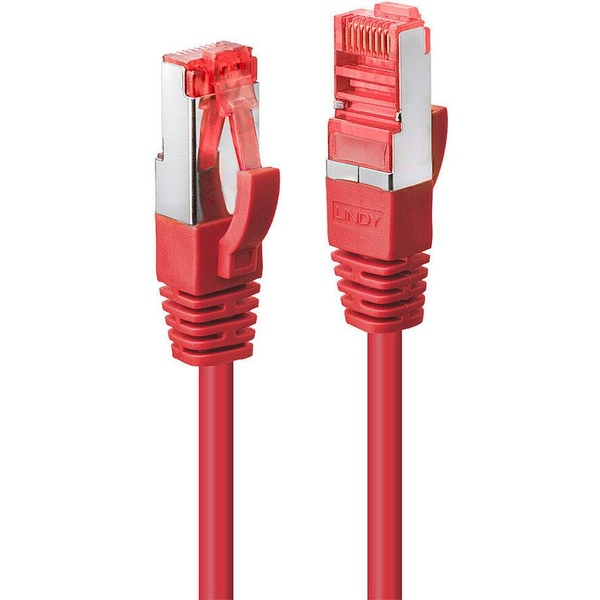 Lindy Rj45/Rj45 Cat6 10m netværkskabel Rød S/FTP (S-STP)
