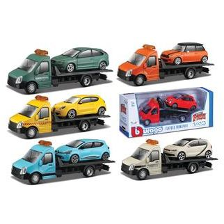 Bburago platós szállító, Flatbed Transport (276066)