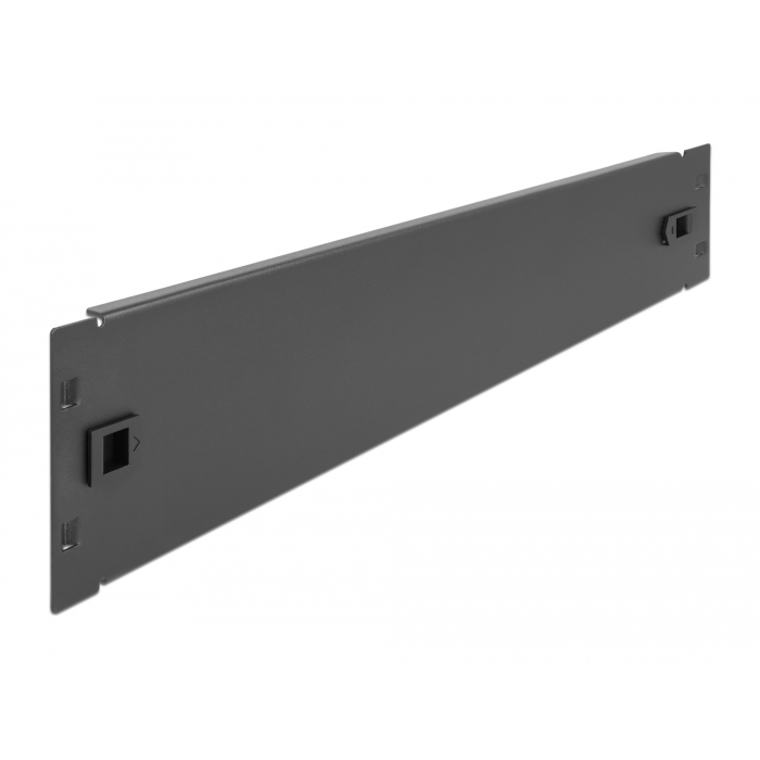 Delock 19 hálózati cabinet zárt fedéllel eszközmentes 2U fekete (66579) (66579)