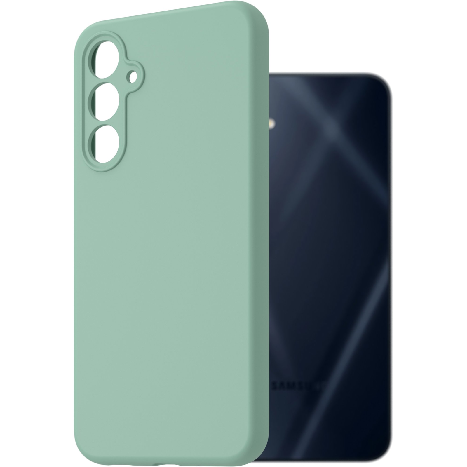 AlzaGuard Premium Silicone Case Samsung Galaxy A16 világoszöld tok (AGD-PCS437E)