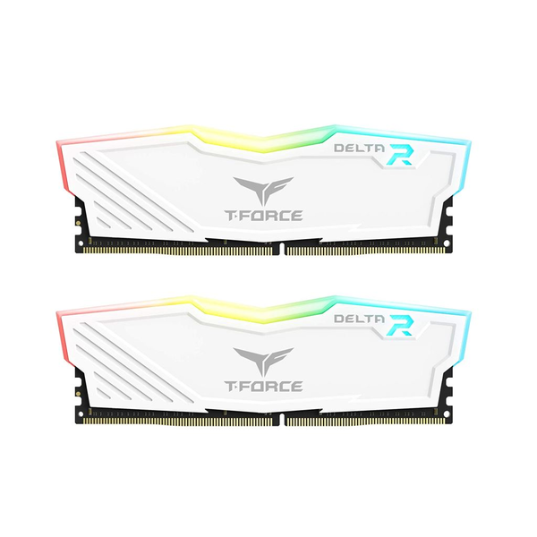 Team Group T-Force Delta RGB 16GB 3600MHz DDR4 RAM CL18 Fehér