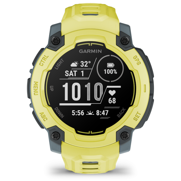 Chytré Hodinky Garmin Instinct E 45mm limetkové GPS sportovní outdoor