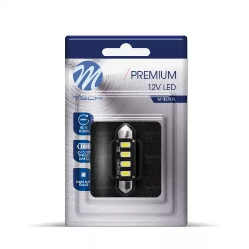M-Tech Szofita LED 42mm 4x5730 SMD Can-Bus fehér színű 1db (72LB335W) (72LB335W)