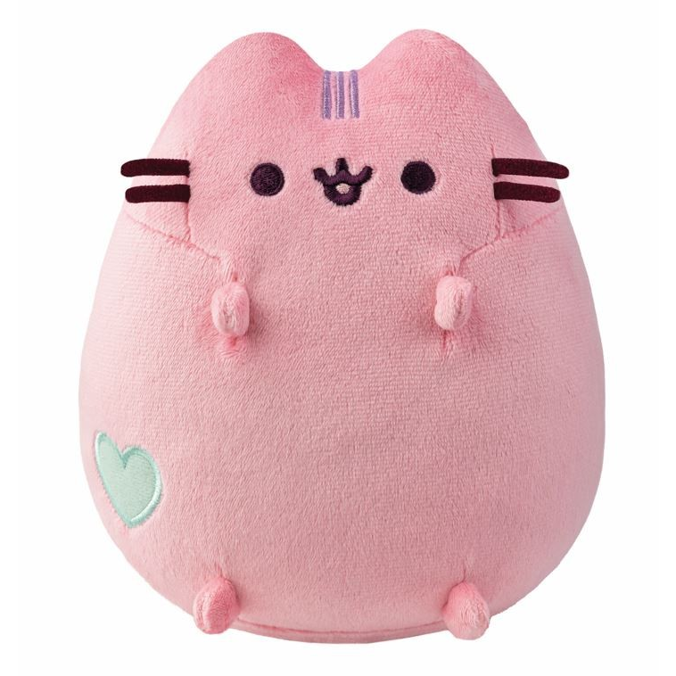 Daffi pasztel rózsaszín Pusheen plüss figura - 18cm (P-238)