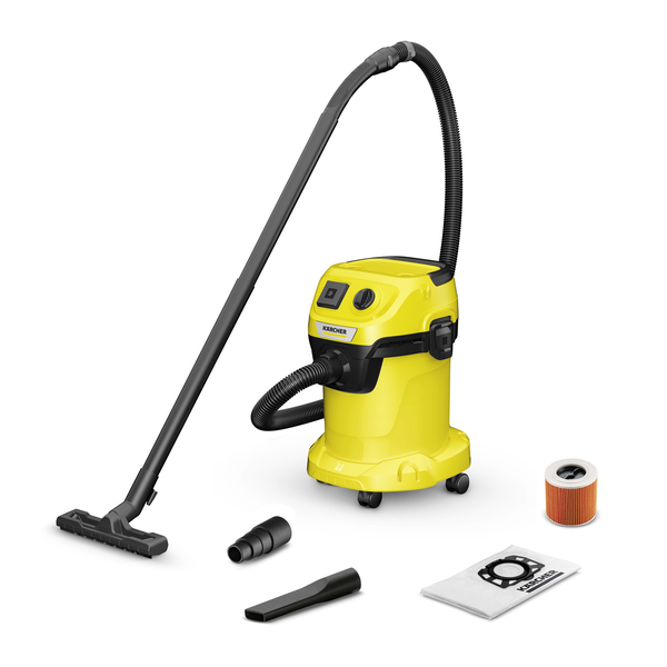 Kärcher Wd 3 P V-17/4/20 Negro, Amarillo 17 L 1000 W