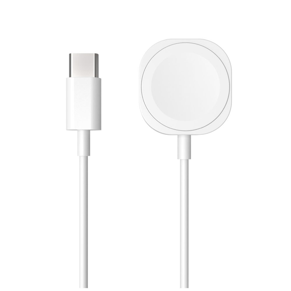 Fixed Apple Watch USB-C töltőkábel 1m - Fehér