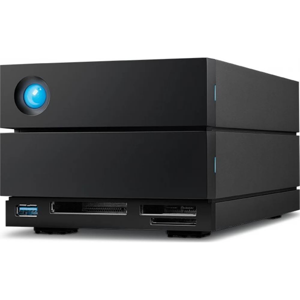 48TB 3,5" LaCie 2big Dock külső winchester fekete (STLG48000400)