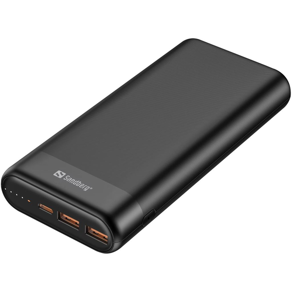 Sandberg 420-62 powerbank Lithium-Ion (Li-Ion) 20000 mAh Zwart