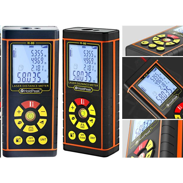 HOLDPEAK 5080H Digitális, lézeres távolságmérő (116691) (116691)