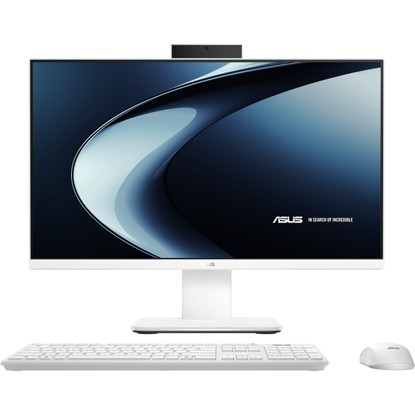 ASUS V400 AiO V440VAK-WPC331W Intel Core 3 100U 60,5 cm (23.8") 1920 x 1080 pixel All-in-One PC 8 GB DDR5-SDRAM 512 GB SSD Windows 11 Home Wi-Fi 6 (802.11ax) Hvid