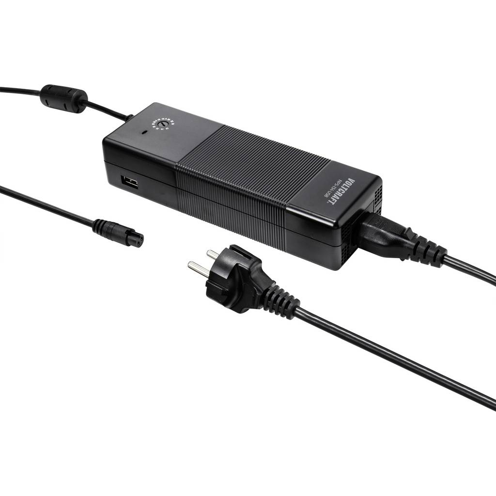 VOLTCRAFT NPS-134 USB Notebook tápegység 134.5 W 12 V/DC, 14 V/DC, 15 V/DC, 16 V/DC, 18 V/DC, 18.5 V/DC, 19 V/DC, 19.5 V/DC, 20 V/DC, 22 V/DC, 24 V/DC 8.5 A (VC-11332665) (VC-11332665)