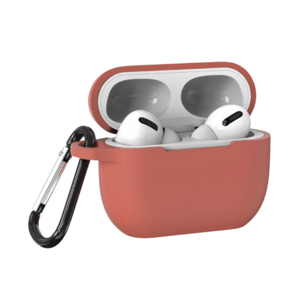 Cellect Airpods Pro szilikon tok barna (AIRPODSP-CASE2.5-BR) (AIRPODSP-CASE2.5-BR)