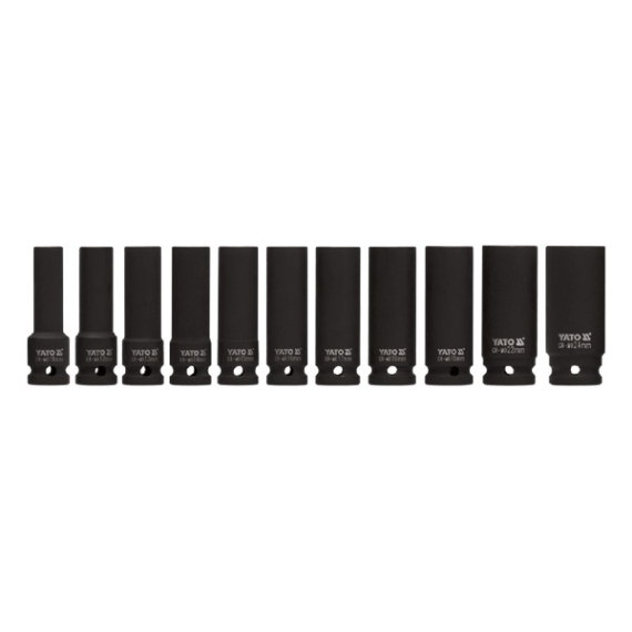 NÁSTRČNÉ HLAVICE DLHÉ 1/2 11KS KOVANÉ YATO YT-1054