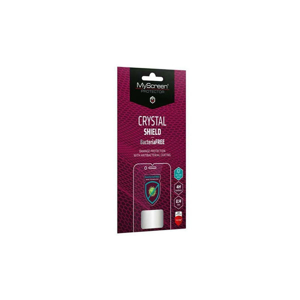 MS CRYSTAL BacteriaFree Motorola Moto E14 készülékhez védőfilm alkalmazóval