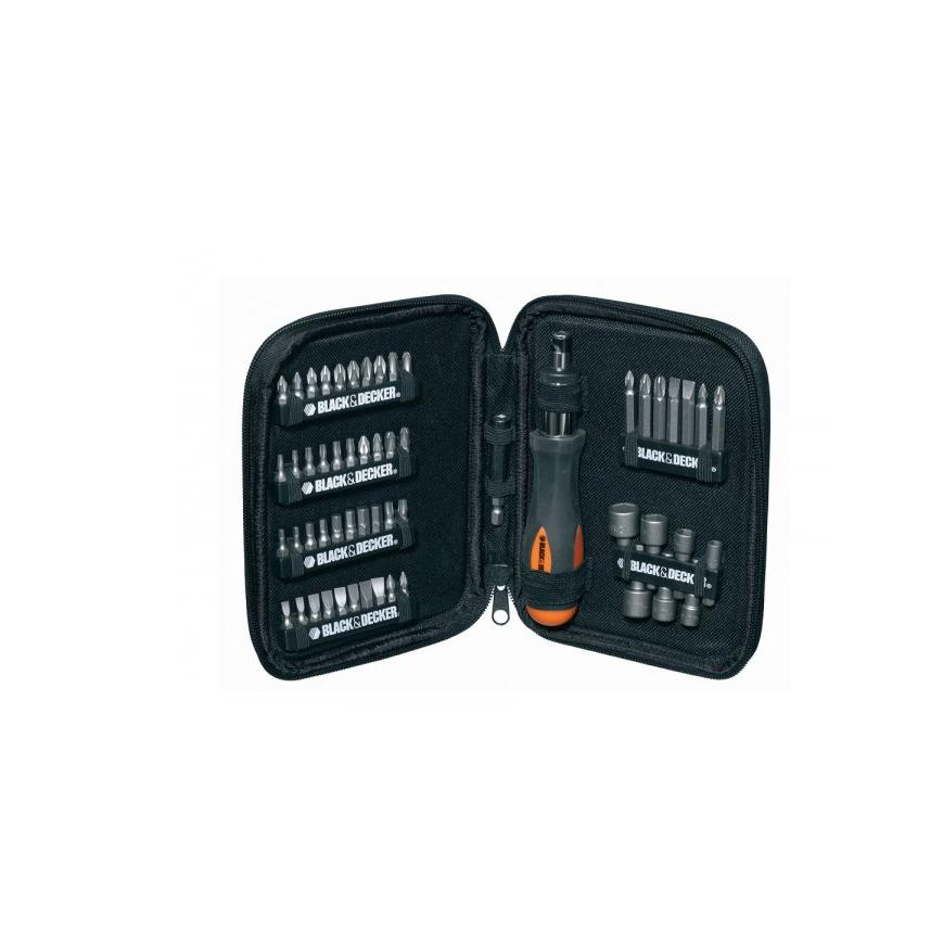 Black&Decker szerszámkészlet A7104-XJ 56 db-os (A7104-XJ)