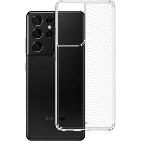 Zadní Kryt 3mk pro Samsung Galaxy S21 Ultra bezbarvý