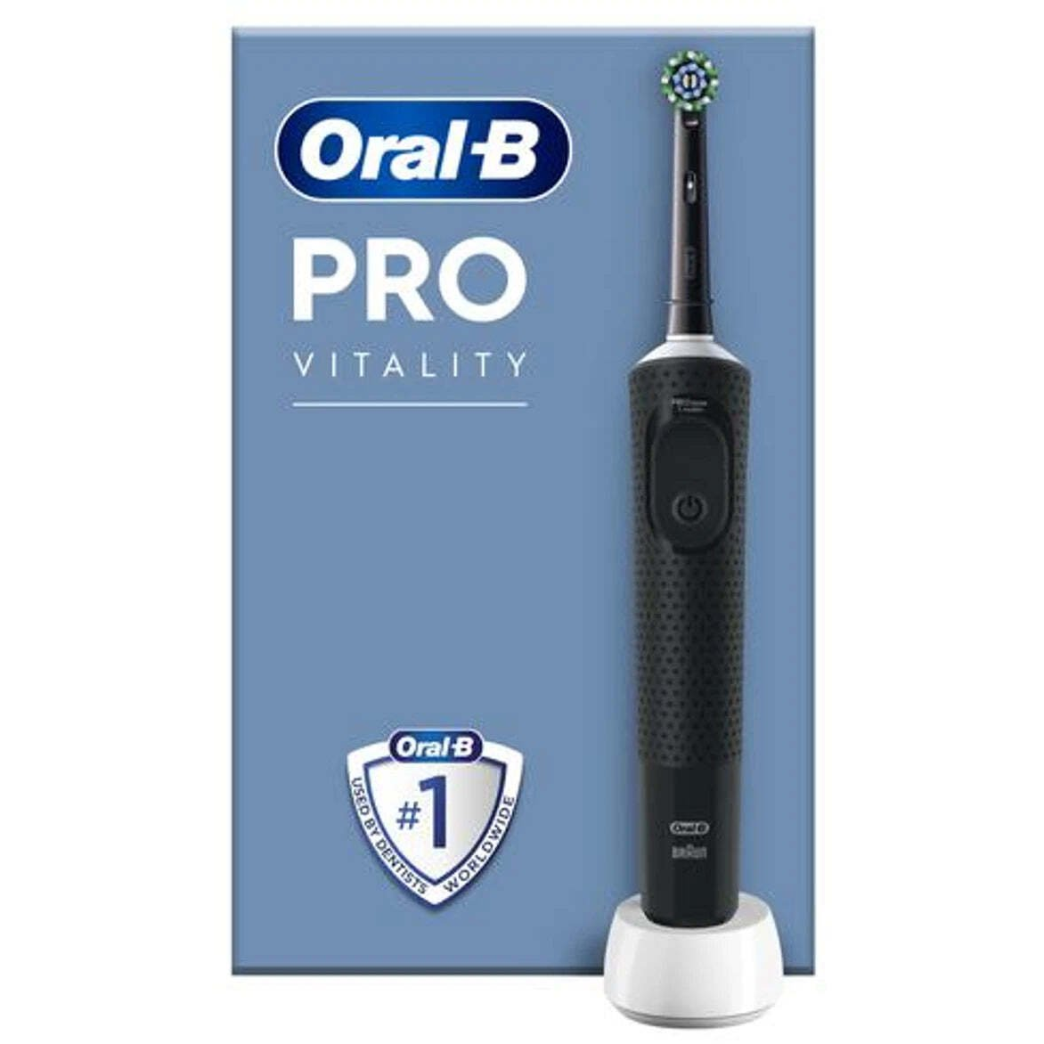 Oral-B Pro Vitality Black elektromos fogkefe 3 üzemmód