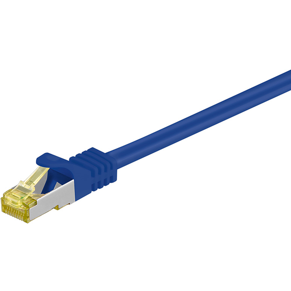 MicroConnect patchcord, S/FTP, Cat7, PiMF, 3m, niebieski (SFTP703B)