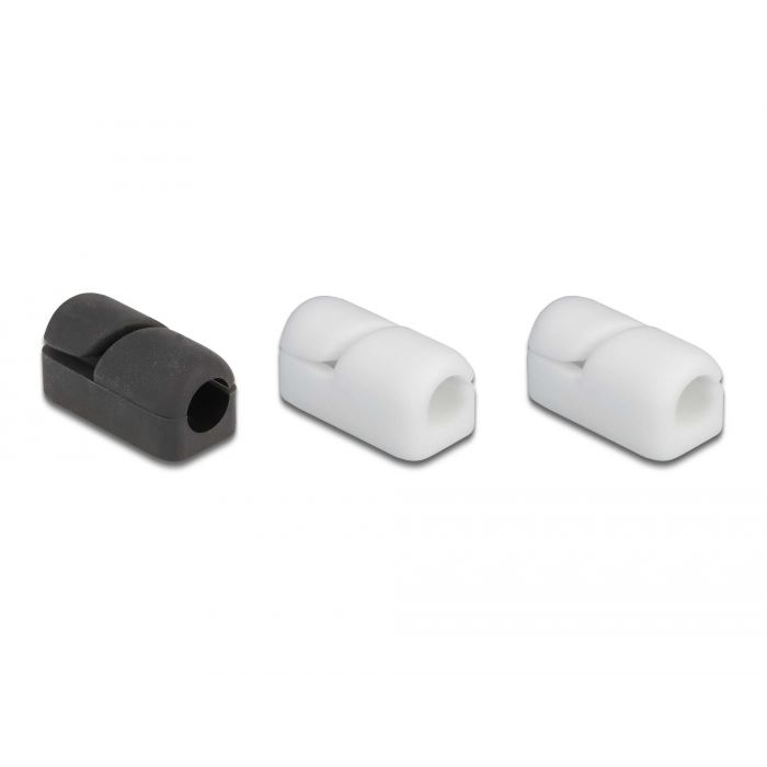 Delock Kábeltartó önzáró és öntapadó 3 db (18404) (d18404)