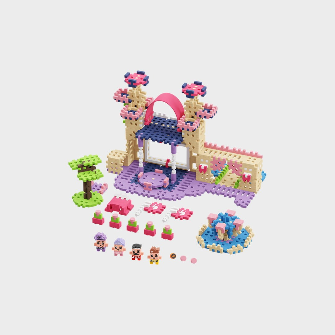 Marioinex Waffle Mini Princess 280 darabos építő játék (905784)