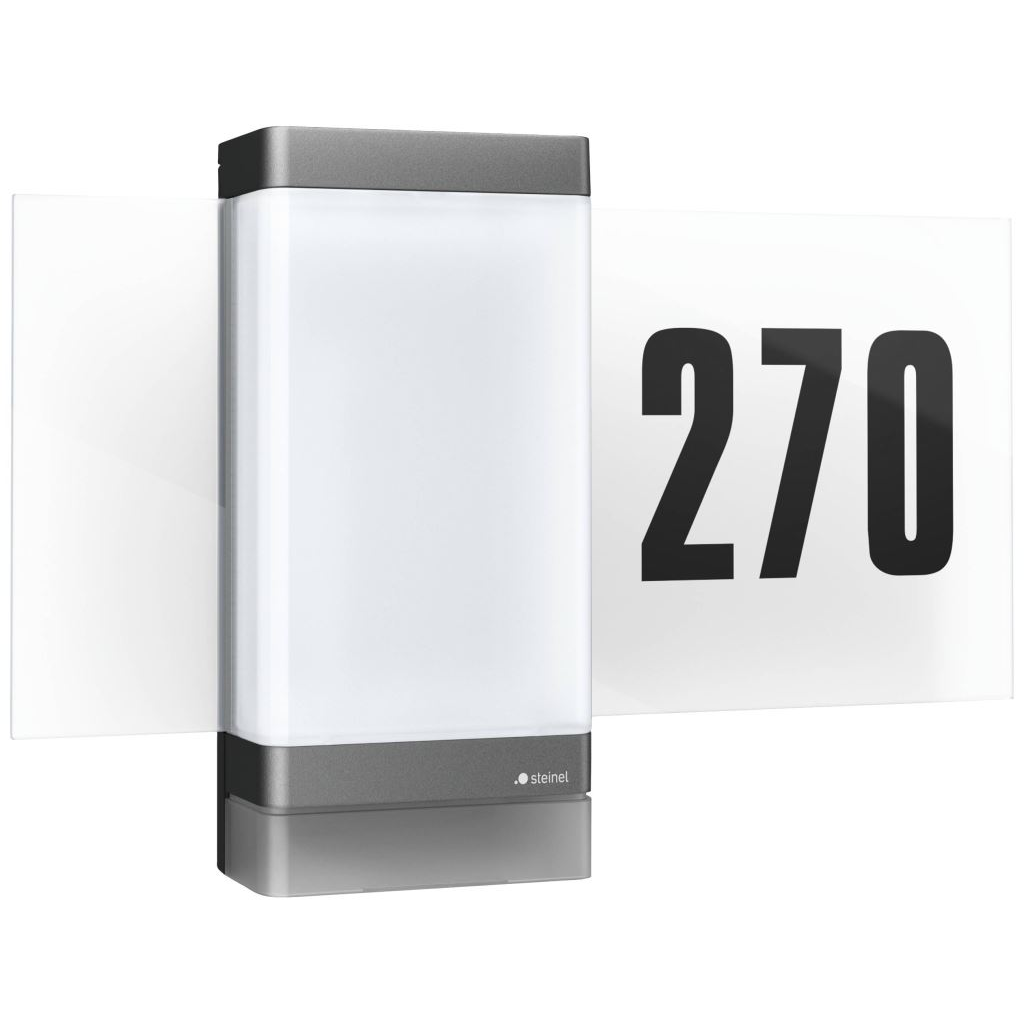 Steinel L 270 DIGI SC ANT LED-es kültéri fali lámpa mozgásérzékelővel 7.8 W Antracit (067205) (s067205)