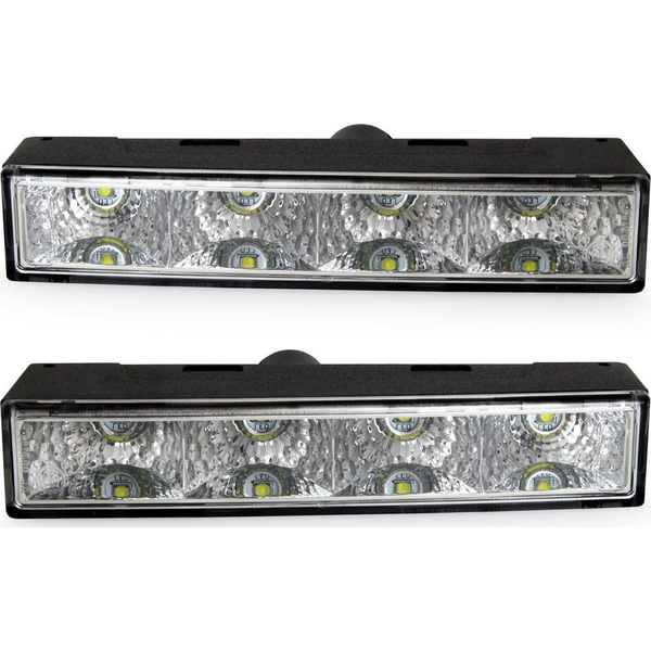 Ledes nappali menetfény szett vezérlővel 2db