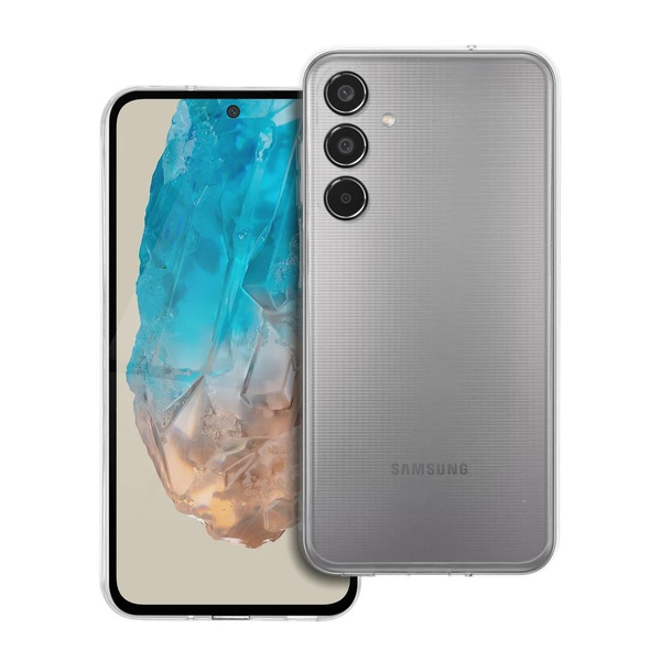 CLEAR Case 2 mm tok Samsung M35 5G készülékhez kameravédelem átlátszó