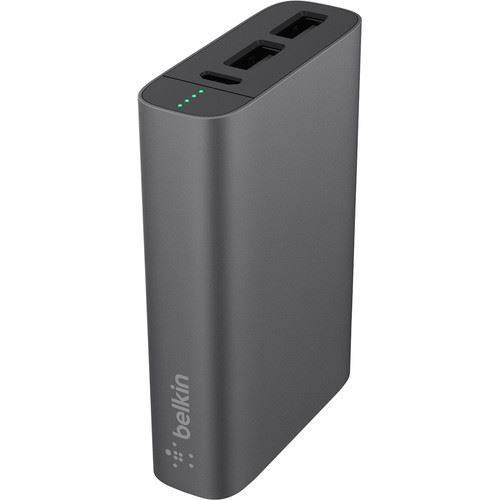 Belkin Mixit UP Metallic Power Bank 6600mAh szürke (F8M989btGRY)
