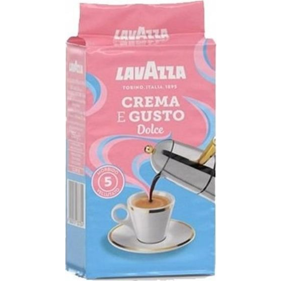 Mletá káva Lavazza Crema e Gusto Dolce 250 g