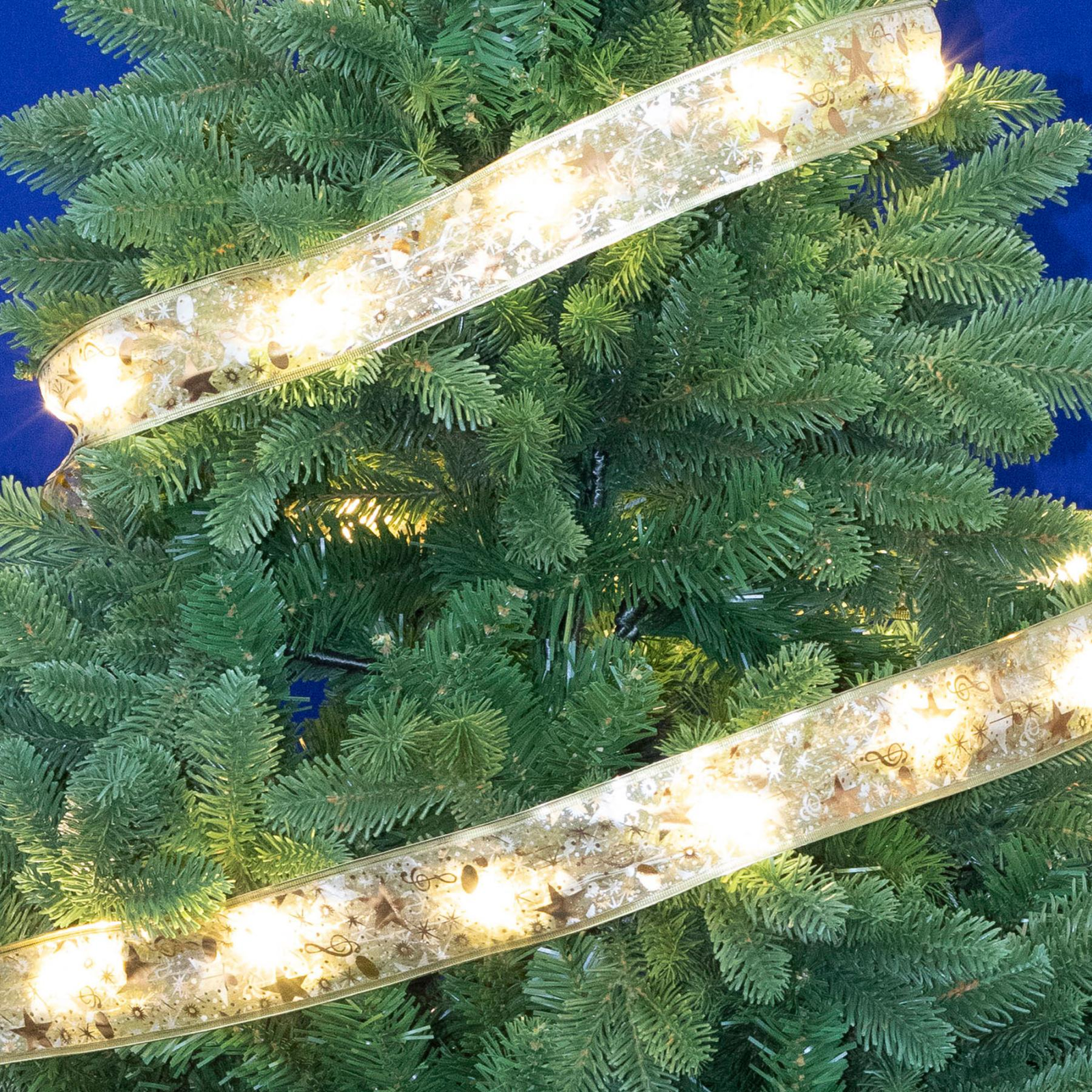 Home Kül.- és Beltéri Elemes Mintás LED szalag 5m - Melegfehér (RLS5WW)