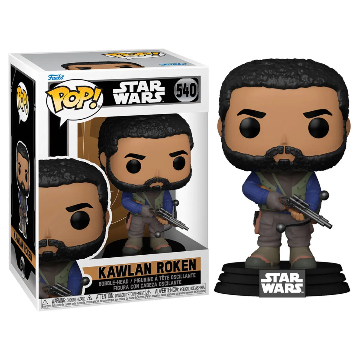 Funko POP! (540) Obi-Wan Kenobi - Kawlan Roken figura 9cm (FU64559)