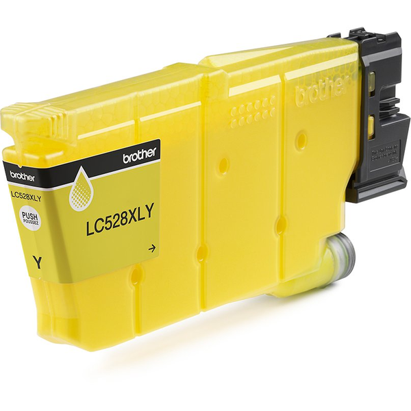Brother LC528XLY Yellow Ink Cartridge blækpatron 1 stk Original Ultrahøjt udbytte Gul