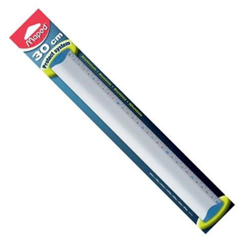 Linijka Maped szkolna linijka aluminiowa 30 cm 30