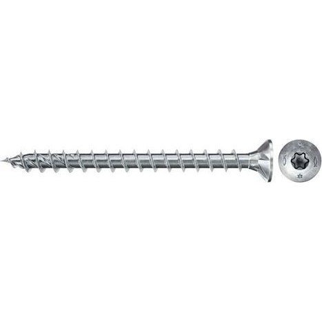Fischer 670265 Power-Fast II Szorítólemezes csavarok 4.5 mm 50 mm T-profil Acél Galvanikusan cinkezett 500 db (670265)