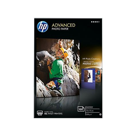 HP Q8692A fotópapír 10x15 fényes (Q8692A)