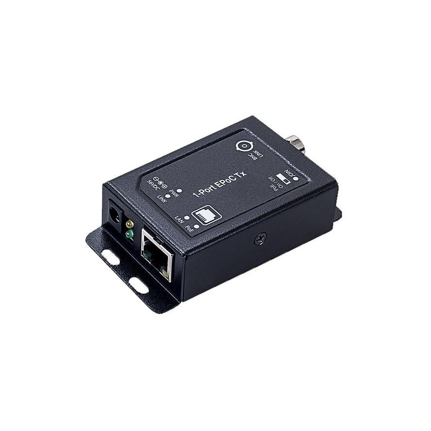 Wantec 2wIP E Adapter PoE-BNC-Client/Empfänger 1-Port (5712)