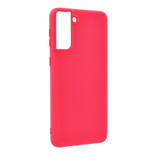 Szilikon telefonvédő (matt) RÓZSASZÍN [Samsung Galaxy S21 Plus (SM-G996) 5G] (5996591040486)