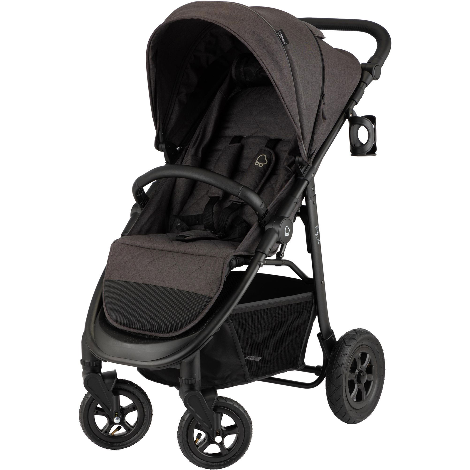 Bomimi Basty Air sport babakocsi, antracit melange (8595673205309)