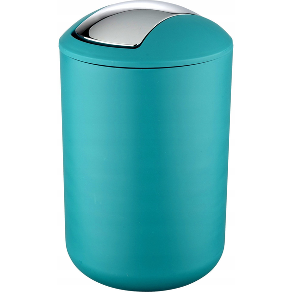 Wenko Kosz na śmieci BRASIL, turkusowy - 6,5 l, WENKO